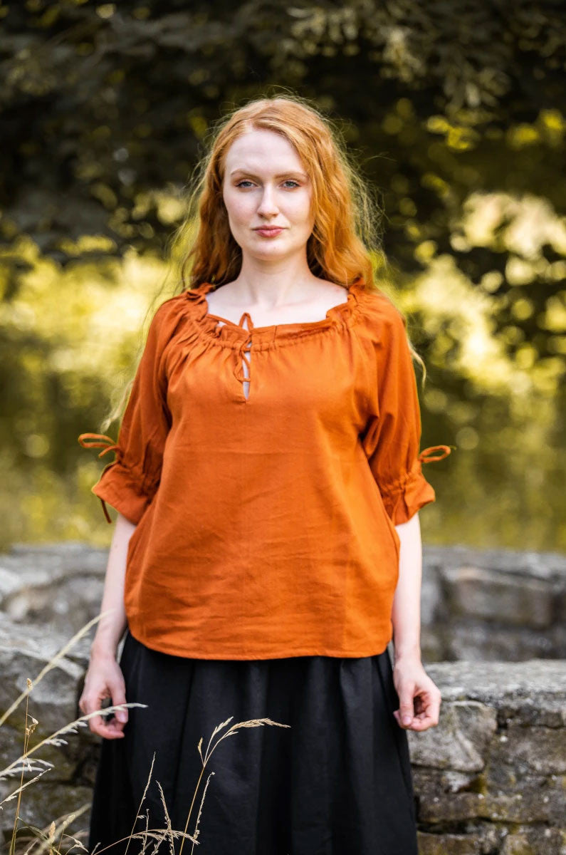 Blusa medieval para mujer