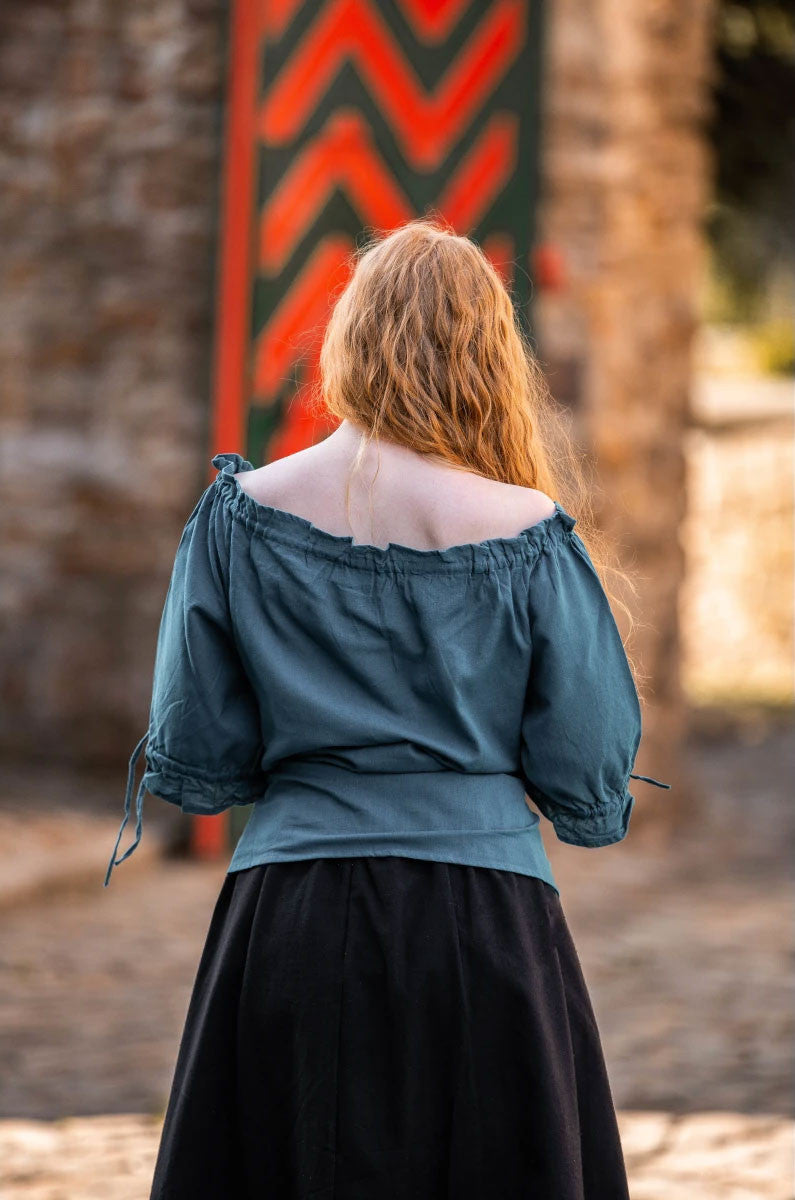 Blusa medieval para mujer