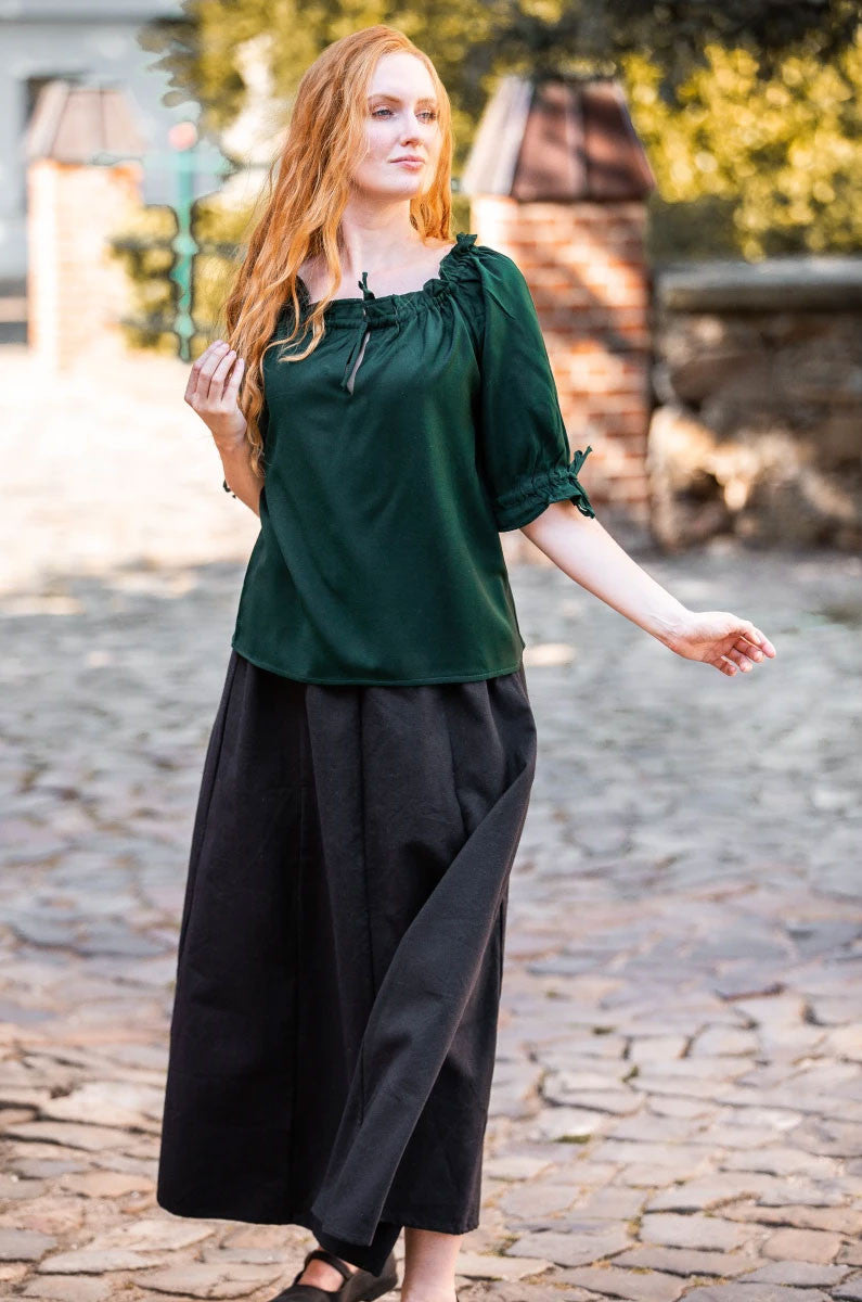 Blusa medieval para mujer