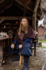 Gugel Vikingo en Lana Bjomolf marrón