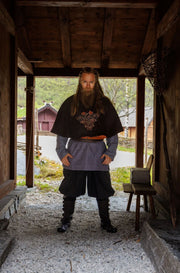 Gugel Vikingo en Lana Bjomolf marrón
