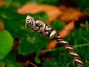 Torque Vikingo Gotland cabezas de Dragón