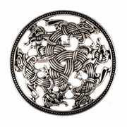 Broche Vikingo redondo estilo Ringerike