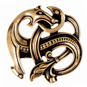 Broche dragón de la Edad Media