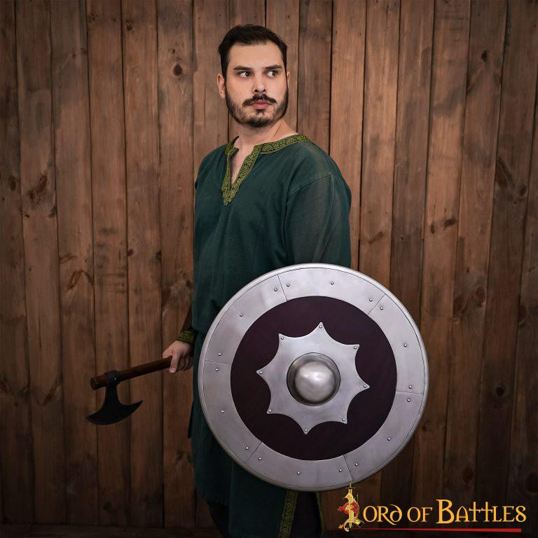 Escudo Vikingo en madera y acero