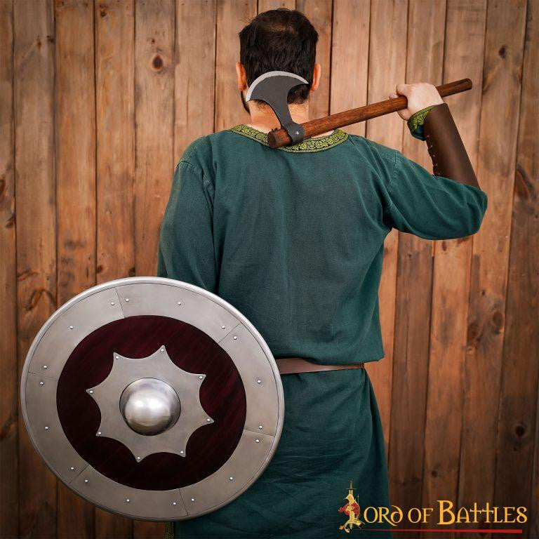 Escudo Vikingo en madera y acero
