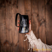 Jarra de cerveza trisketa celta
