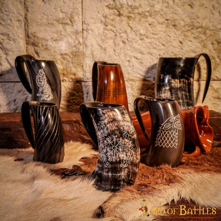 Jarra de cerveza trisketa celta