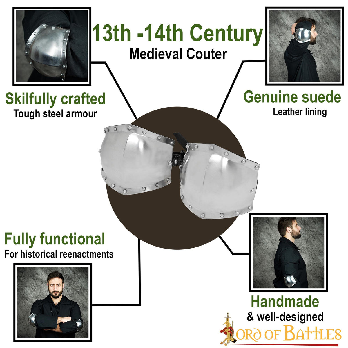 Codera medieval acero dulce, S. XIII-XIV
