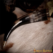 Cuerno vikingo de Buey auténtico para beber (300-400 ml.)