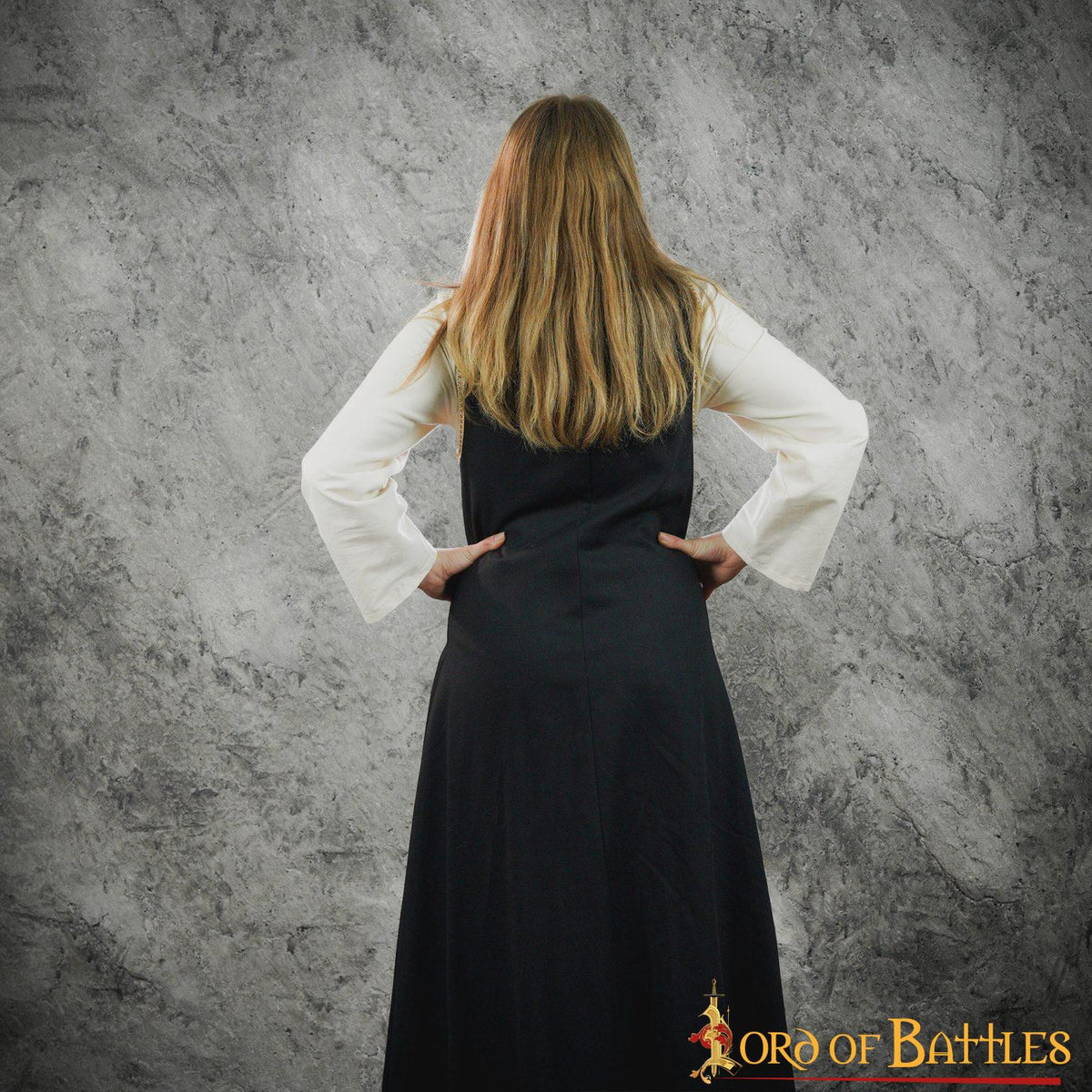 Brial Medieval Julietta en negro