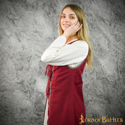 Brial Medieval Julietta en granate