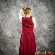 Brial Medieval Julietta en granate
