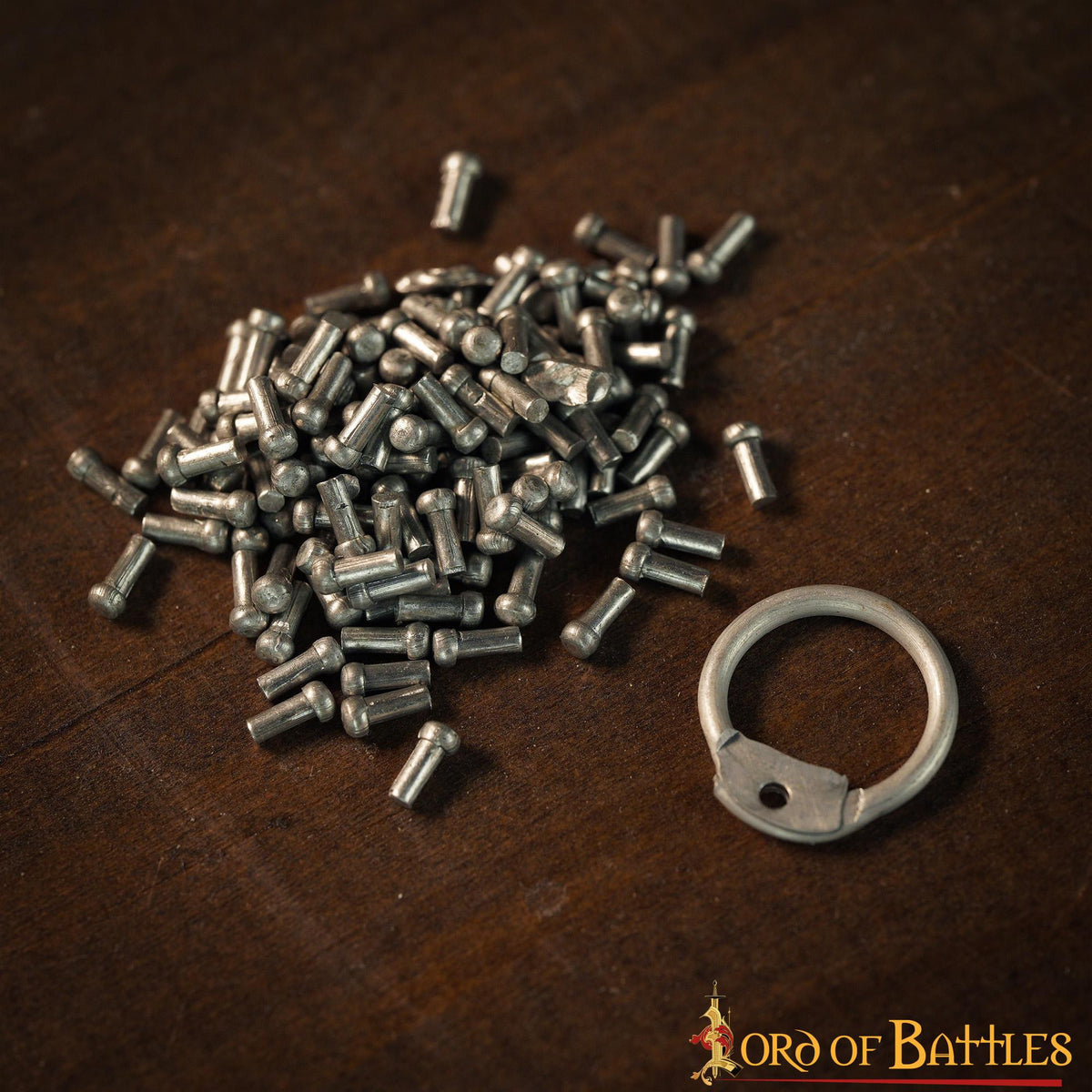 Anillas de aluminio de cota de malla para remachar