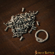 Anillas de aluminio de cota de malla para remachar