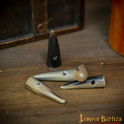 Set 5 botones cuerno para gambesones
