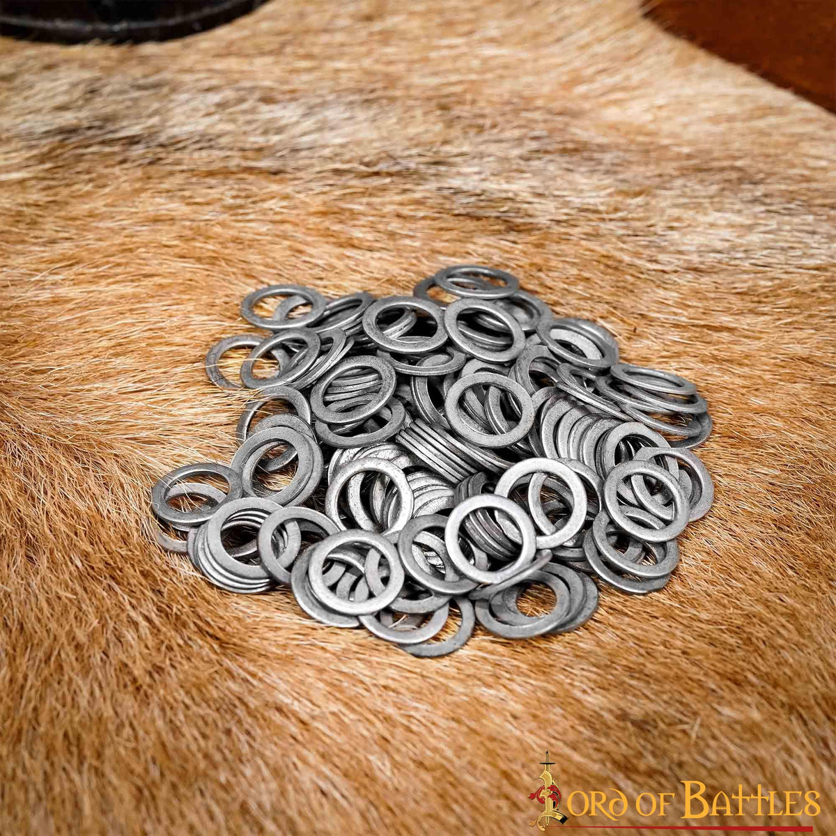 Anillos sólidos para armadura cota de malla