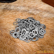 Anillos sólidos para armadura cota de malla