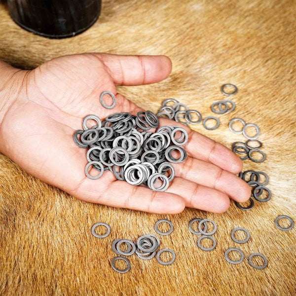 Anillos sólidos para armadura cota de malla