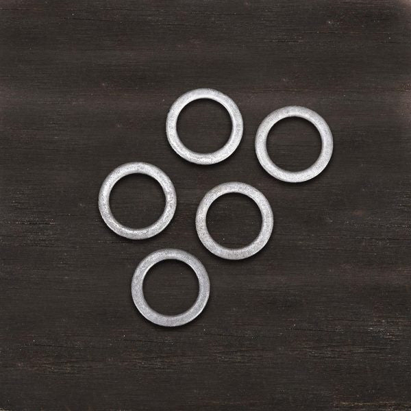 Anillos sólidos para armadura cota de malla