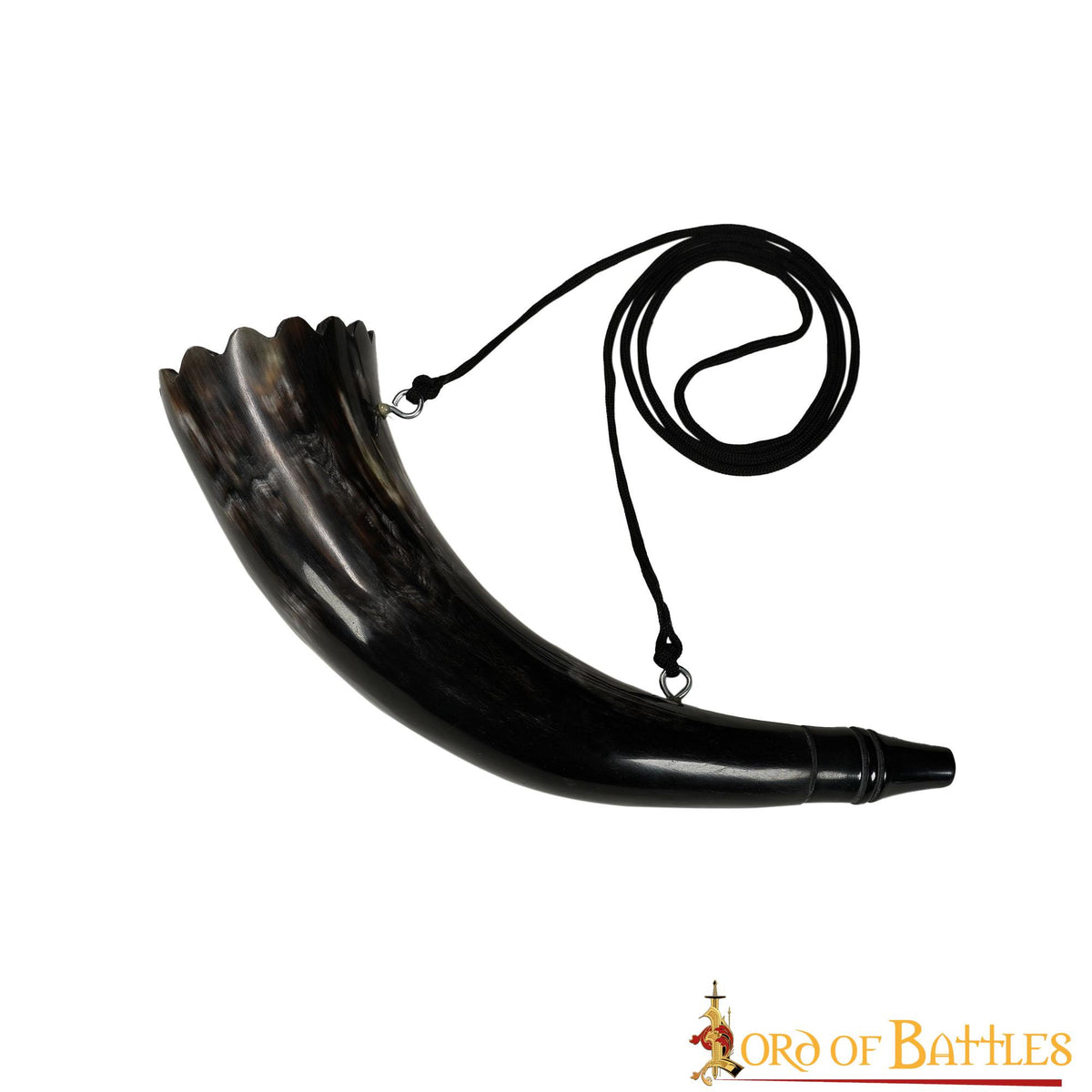 Cuerno vikingo con correa modelo Gjallarhorn