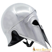 Casco griego Corintio con forro de cuero