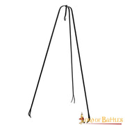 Trípode de hierro forjado fogata medieval, 150 cm.