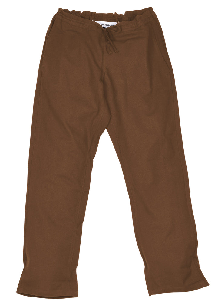 Pantalón medieval Hagen en marrón