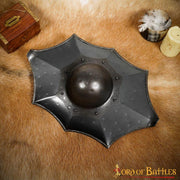 Escudo esgrima histórica Talhoffer Dark Buckler