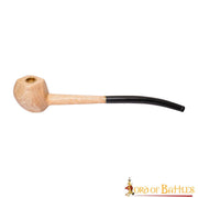 Pipa en madera para recreacionistas y LARP