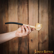 Pipa en madera para recreacionistas y LARP
