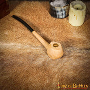 Pipa en madera para recreacionistas y LARP