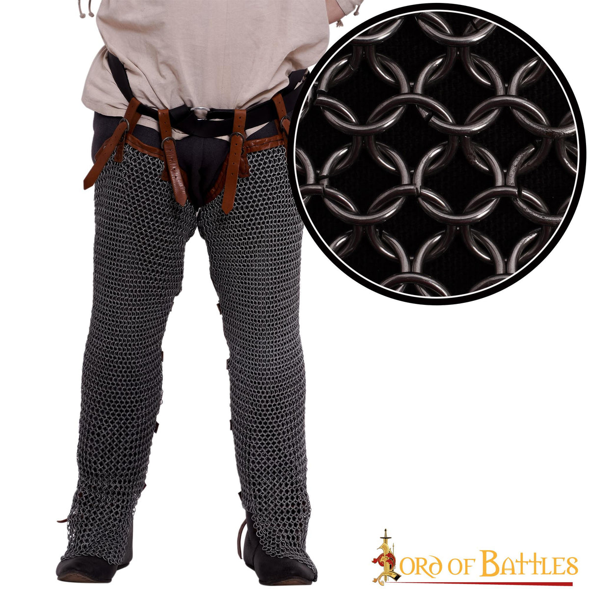 Pantalones de cota de malla (siglos XII-XIII)