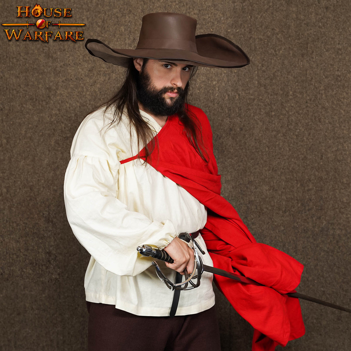 Sombrero Diego Alatriste de Ala Ancha en Marrón
