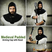 Crespina con gorjal medieval acolchada