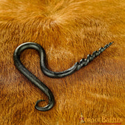 Sacacorchos medieval forjado a mano (10,2x8,9 cm.)