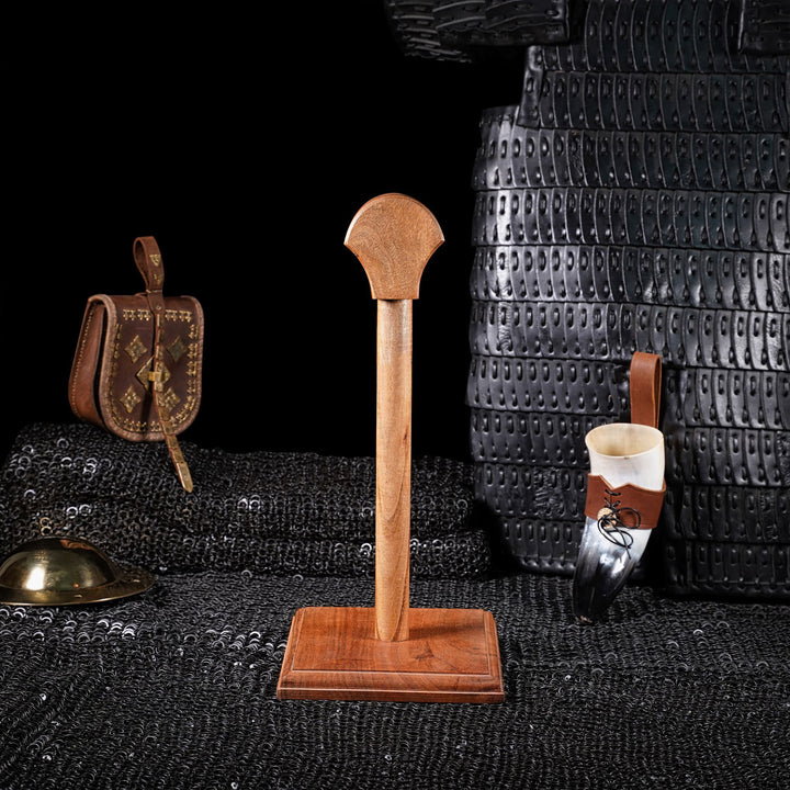 Soporte en madera para colgar cascos (40,5 cm.)