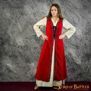Brial Medieval Julietta en rojo