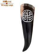 Cuerno para beber con Valknut vikingo
