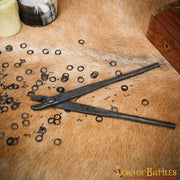 Remachadora para cotas de malla con anillas de 6 mm.