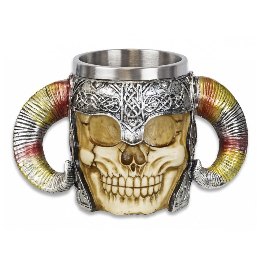 Jarra calavera vikinga