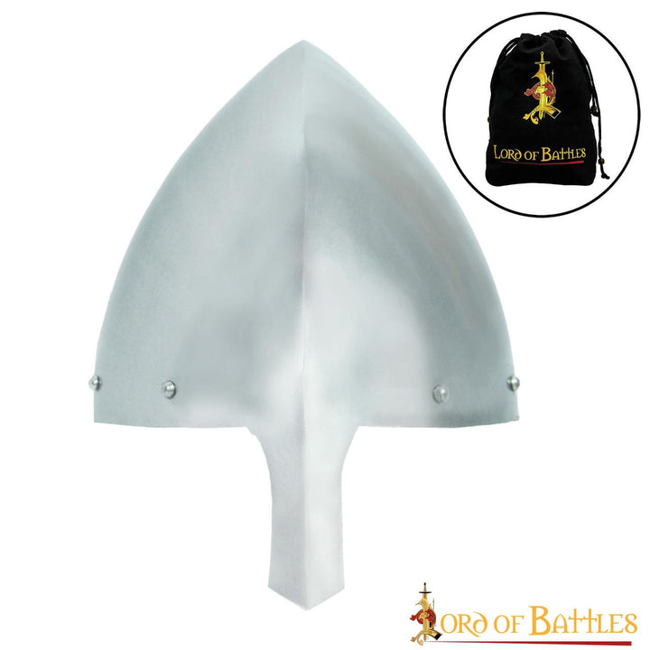 Casco nasal Olmutz siglo XI con forro de cuero, 16 g.