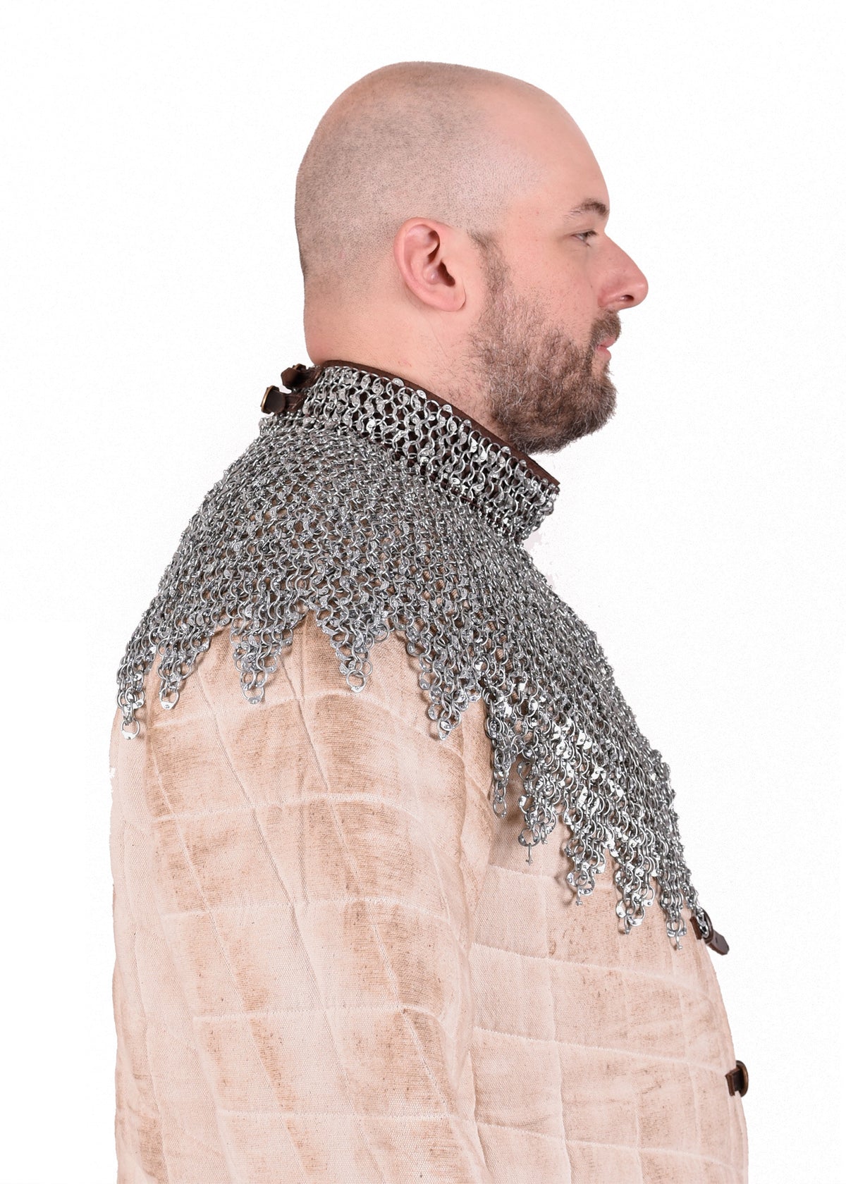Manto de Obispo con correas de cuero