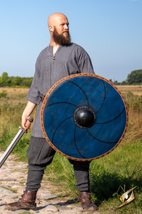 Escudo Vikingo Gastir para LARP (Azul)