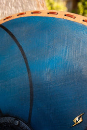 Escudo Vikingo Gastir para LARP (Azul)