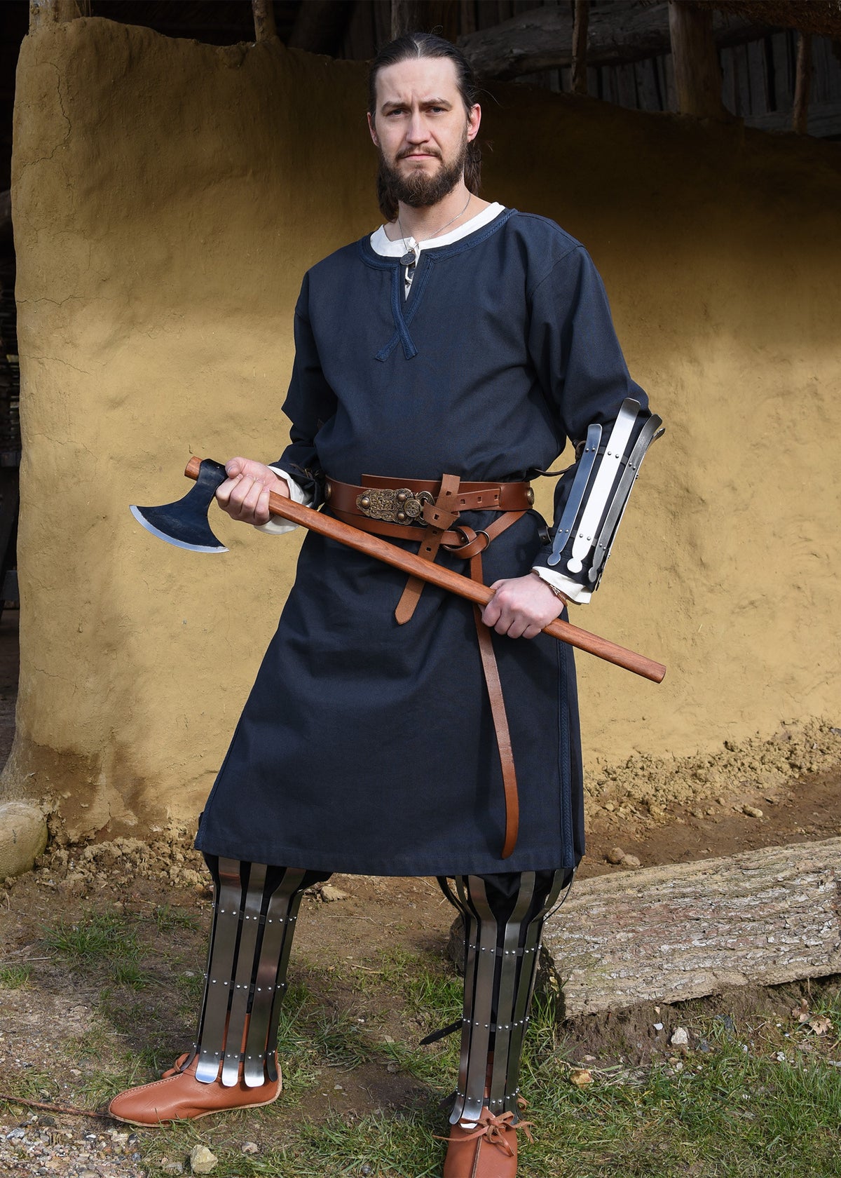 Cinturón Vikingo Sutton Hoo en piel