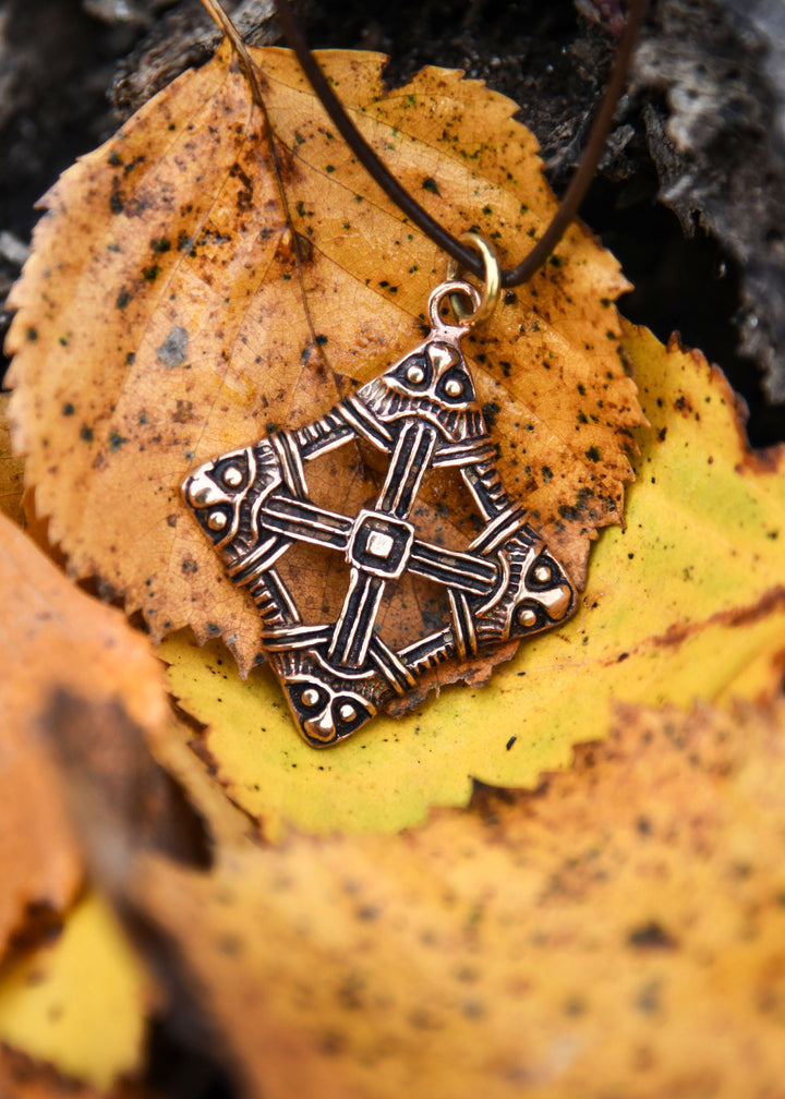Colgante Cruz Vikinga en bronce