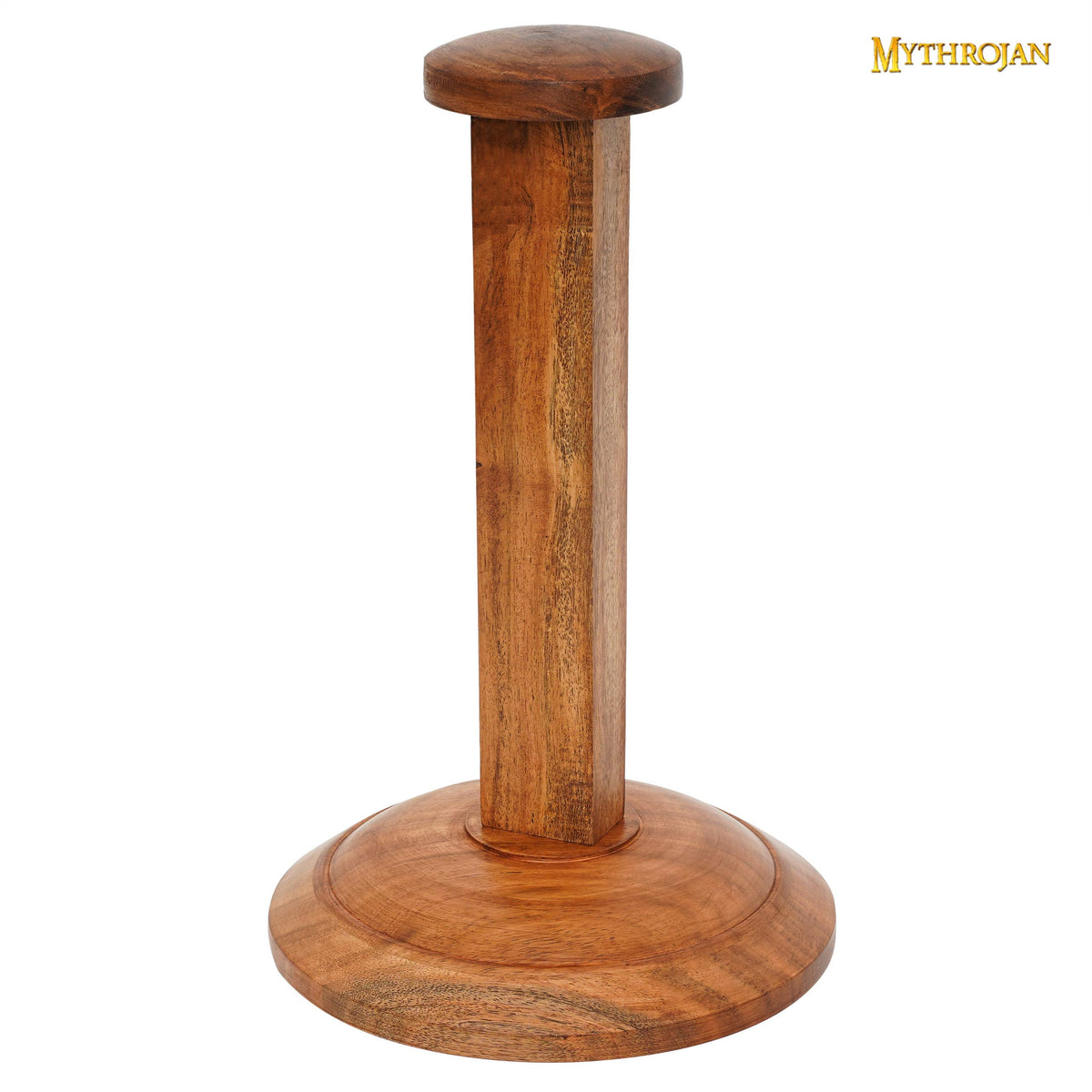 Soporte para exhibición de cascos en madera (38 cm.)