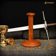 Soporte para exhibición de cascos en madera (38 cm.)