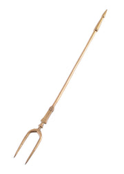 Tenedor romano de dos puntas en latón (13,5 cm.)